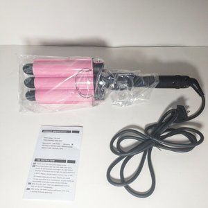 NWT‼️ PrettyQueen Curling Iron 3 Barrel Waver Iron